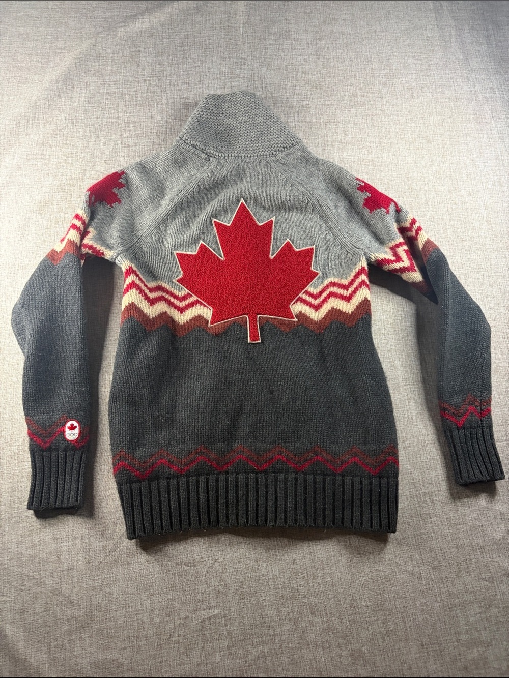 Hudson Bay Company Women’s Zip-Front Knit Cardigan | Size S - Picture 5 of 8